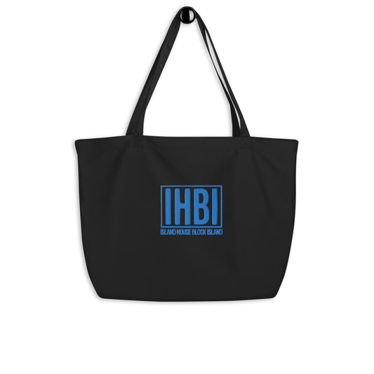 Island House Block Island Embroidered Tote Bag