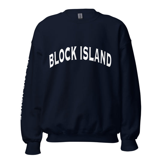 Block Island/Island House Crew Neck Sweatshirt