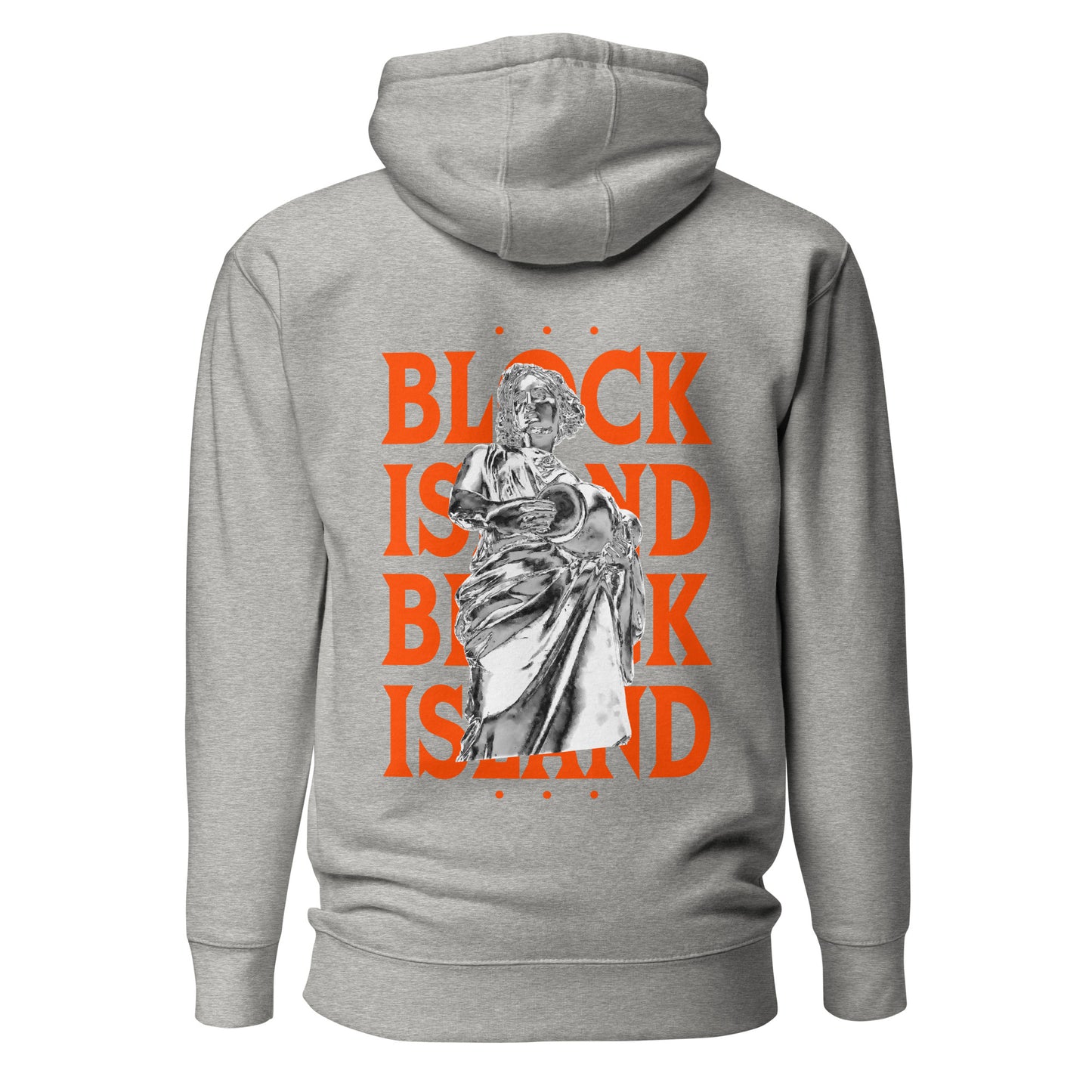 Rebecca Statue Print Logo Two-Sided Unisex Hoodie