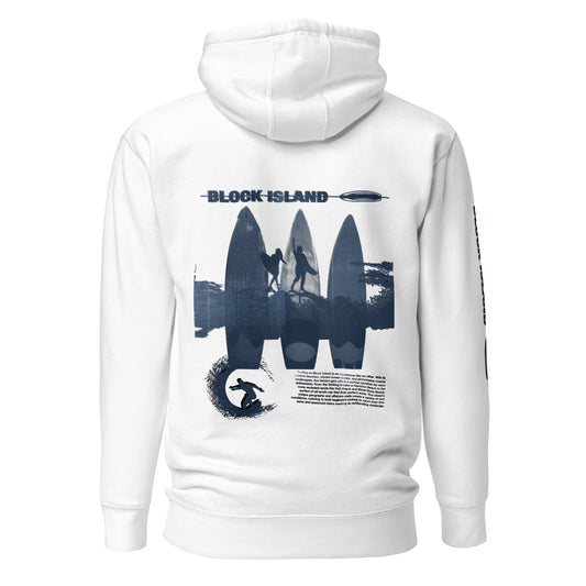 Block Island Surfers Two-Sided Unisex Hoodie