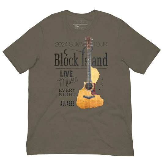 Acoustic Block Island Unisex Tee