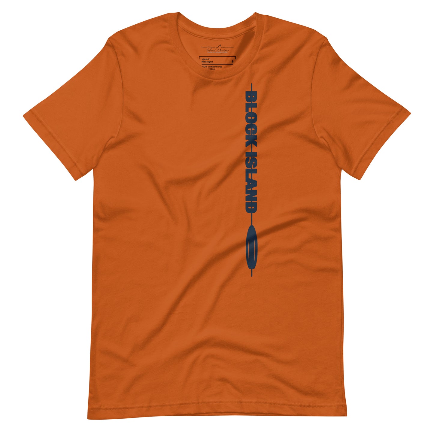 Block Island Surfers Two Sided Print Logo Tee