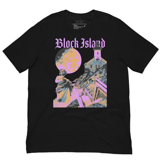 Moon Over Block Island Unisex T-Shirt