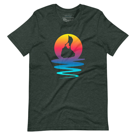 Block Island Earth, Water, and Sun Unisex Tee