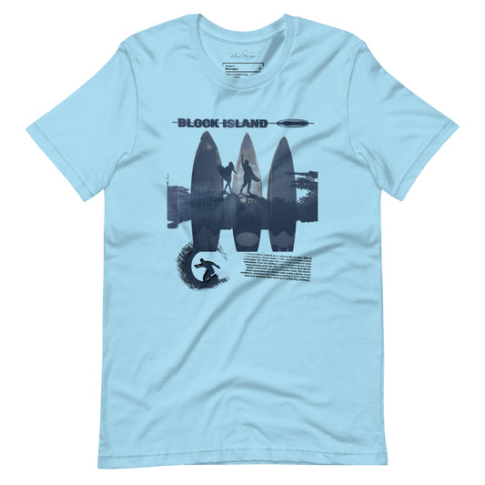 Block Island Surfers Unisex T-Shirt