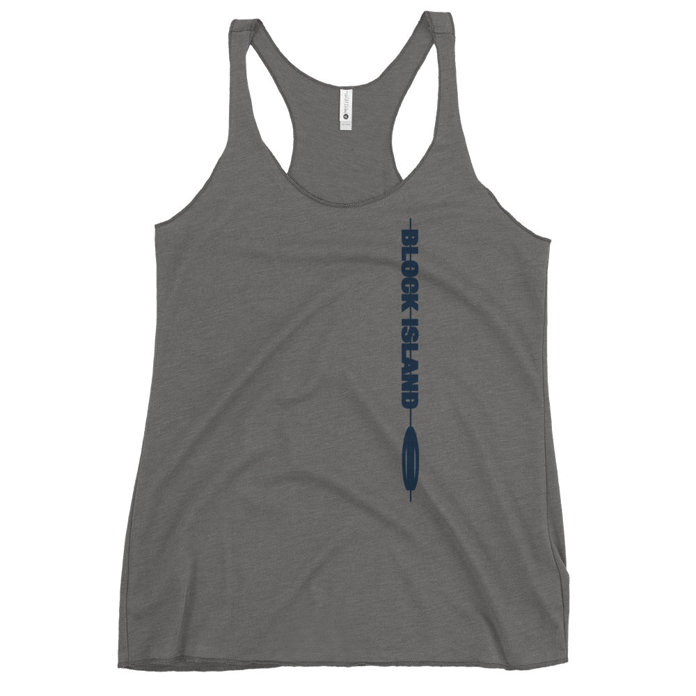 Women's Racerback Block Island Surfers Tank