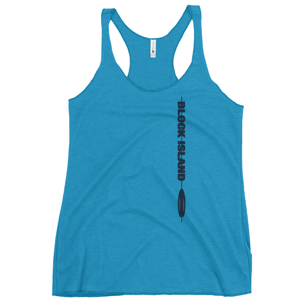 Women's Racerback Block Island Surfers Tank